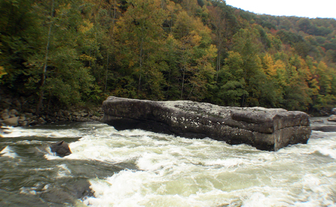 Shipwreck Rock | Gauley River Rapids